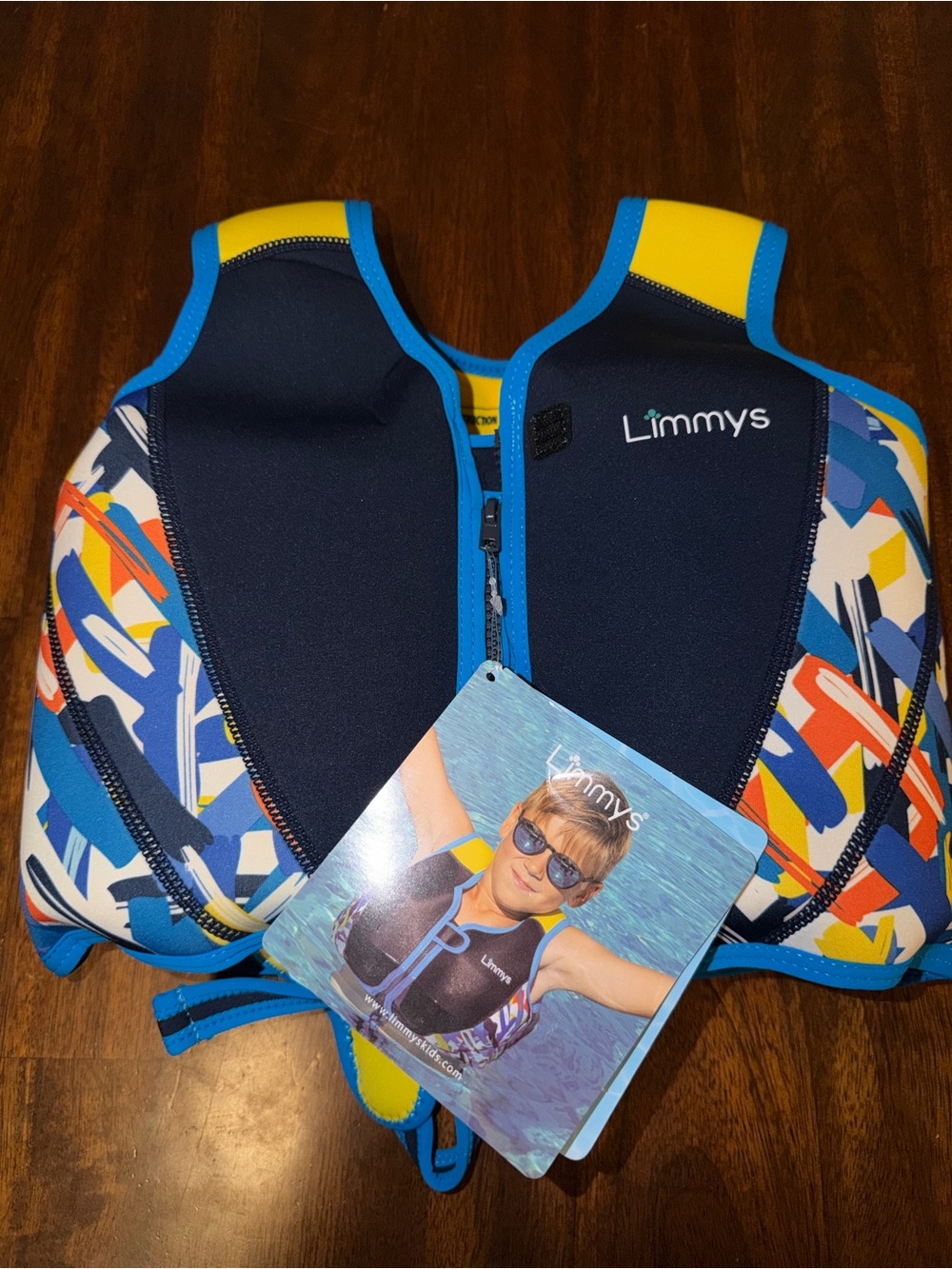 New Kids Swim Limmys Neoprene Kids Swim Vest